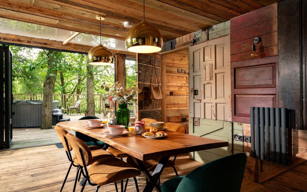 Stay in a Treehouse with EV Charging